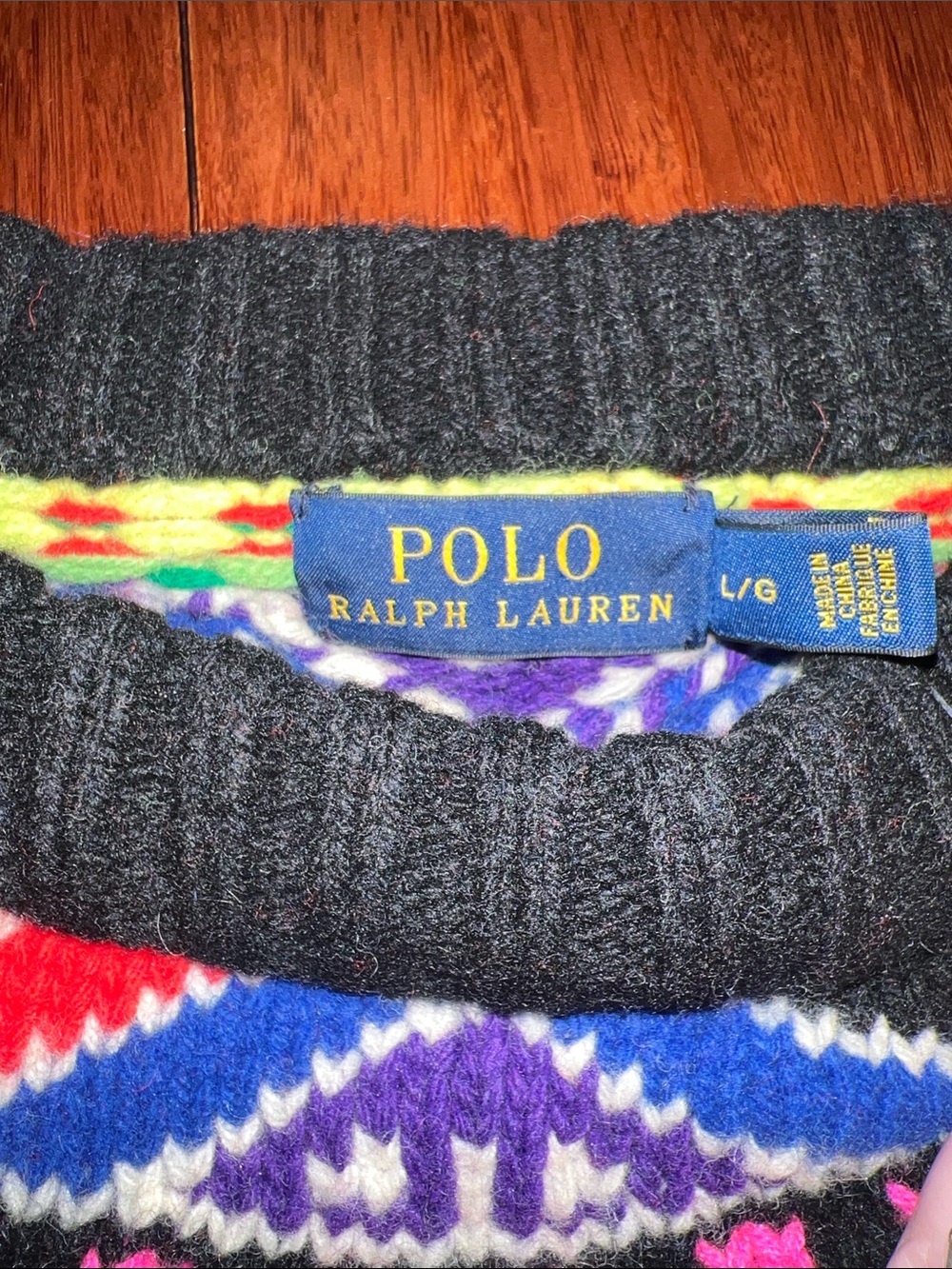 Vintage! New with tags! Polo Ralph Lauren Crewneck Sweater - Picture 3 of 6